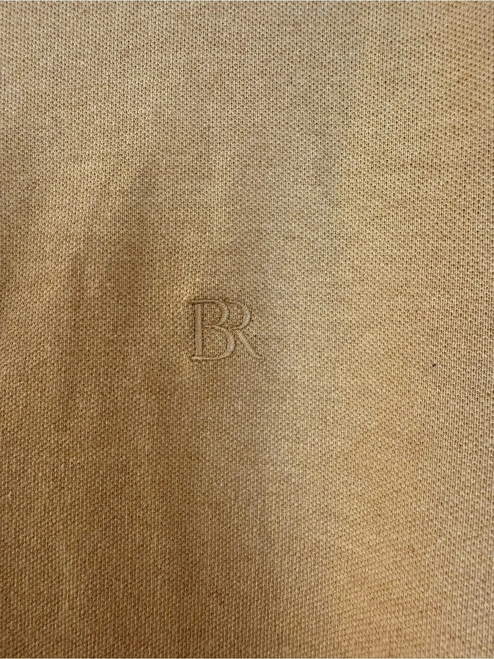 Banana Republic Men's Mustard Polo Shirt